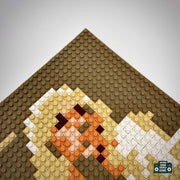 Halley’s Comet Buildable Brick Art