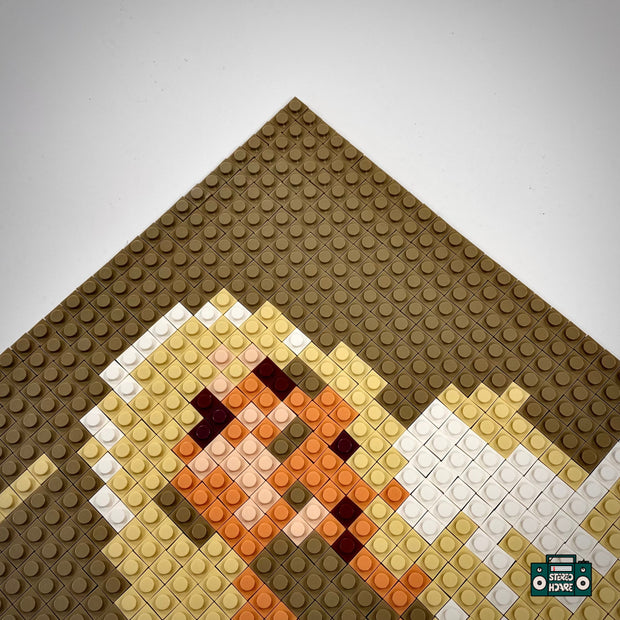 Halley’s Comet Buildable Brick Art