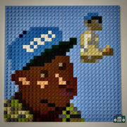 🎵 Music Brick Art Set – Build Your Own Album-Inspired Decor