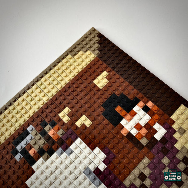 Father Time Buildable Brick Art