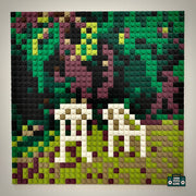 🎵 Music Brick Art Set – Build Your Own Album-Inspired Decor