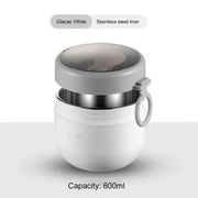 600ml Stainless Steel Lunch Box – Food Thermos, Soup Storage Vacuum Insulated Container