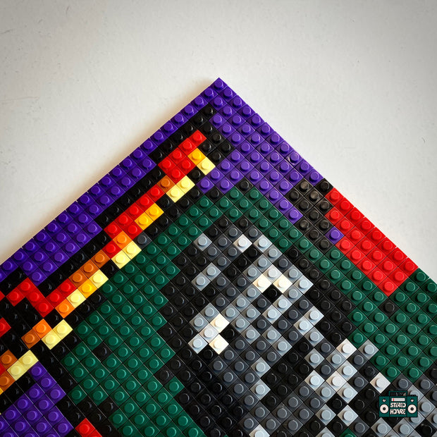 Rhymes Like Dimes Buildable Brick Art