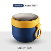 600ml Stainless Steel Lunch Box – Food Thermos, Soup Storage Vacuum Insulated Container