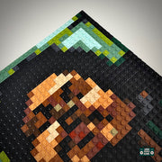 Blinding Lights Buildable Brick Art