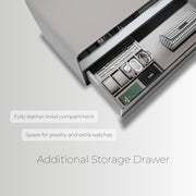 The ChronoVault 6: Smart Biometric Watch Winder & Vault