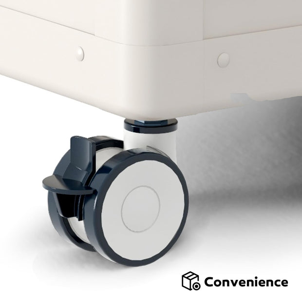 Large Outdoor Storage Chest with Wheels|Minimalist Design & Easy Assembly