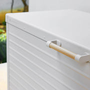 Large Outdoor Storage Chest with Wheels|Minimalist Design & Easy Assembly
