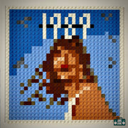 Bad Blood Buildable Brick Art