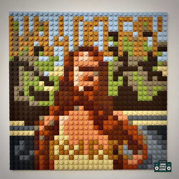 🎵 Music Brick Art Set – Build Your Own Album-Inspired Decor