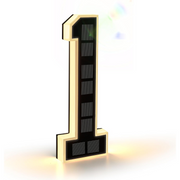 9 Inch Solar Lighted House Numbers for Outside