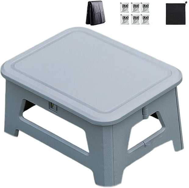 Portable Camping Toilet - Portable Toilet for Adults Camping - Compact Seat with Accessories for Hiking Tent Car Travel Shower Privacy