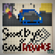 🎵 Music Brick Art Set – Build Your Own Album-Inspired Decor