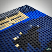 Wildflower Buildable Brick Art