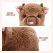 Mama Highland Coo & Her 4 Surprise Babies Plush Set 🐮💖