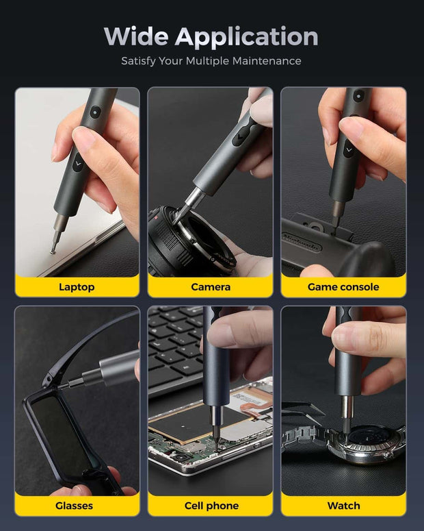 51-in-1 Mini Screwdriver Kit with Magnetic Mat 🛠️