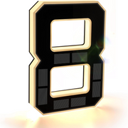 9 Inch Solar Lighted House Numbers for Outside