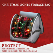 Premium Christmas Light Storage Bag – 600D High-Strength Tear-Resistant Fabric