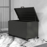 Large Outdoor Storage Chest with Wheels|Minimalist Design & Easy Assembly