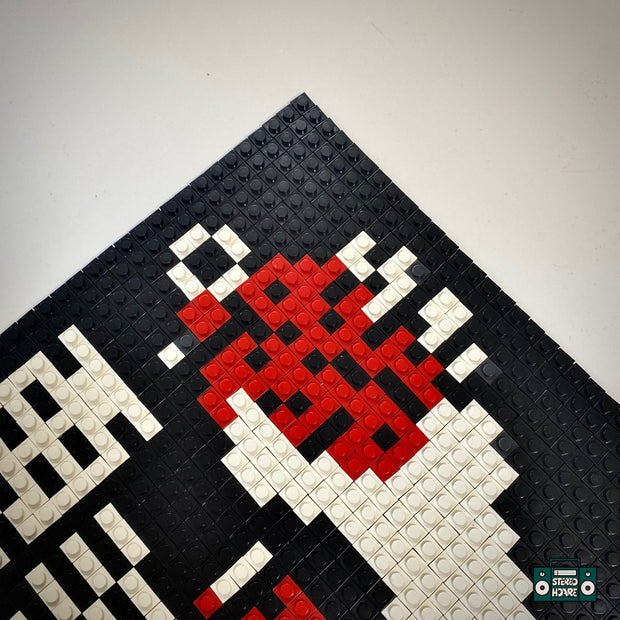 September Ends Buildable Brick Art