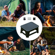 Portable Camping Toilet - Portable Toilet for Adults Camping - Compact Seat with Accessories for Hiking Tent Car Travel Shower Privacy