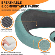 🏆 Ultimate Hooded Travel Pillow for Unbeatable Relaxation Anywhere! 🏆