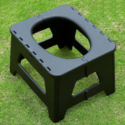 Portable Camping Toilet - Portable Toilet for Adults Camping - Compact Seat with Accessories for Hiking Tent Car Travel Shower Privacy