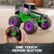 1:15 Scale Monster Truck – Grave Digger Remote Control Toy with Crash
