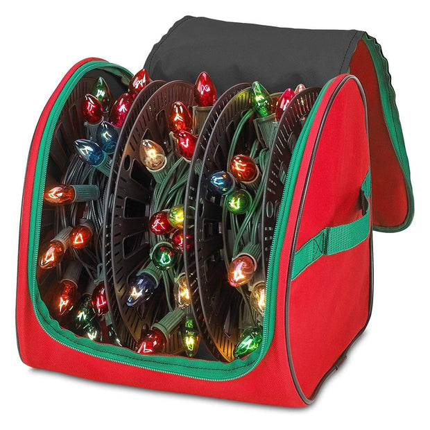 Premium Christmas Light Storage Bag – 600D High-Strength Tear-Resistant Fabric