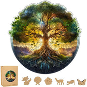 Wooden Puzzle – Art, Nature & Mindfulness in One