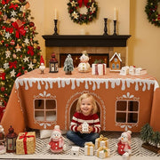 Christmas Gingerbread House Play Tent – Transform Any Table into a Festive Wonderland