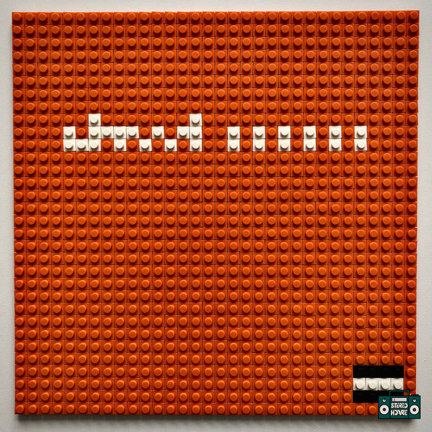 Pink Matter Buildable Brick Art