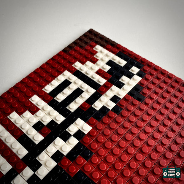 Without Me Buildable Brick Art