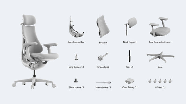 Dynamic Ergonomic Chair: FlexFit Backrest with Smart Lumbar Massage🪑💡
