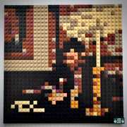 Headlines Buildable Brick Art