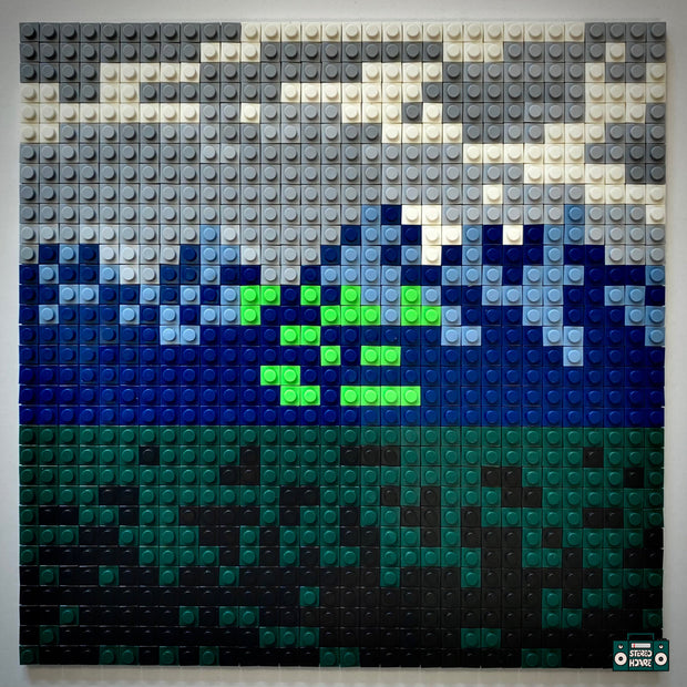 🎵 Music Brick Art Set – Build Your Own Album-Inspired Decor