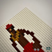Big Poe Buildable Brick Art