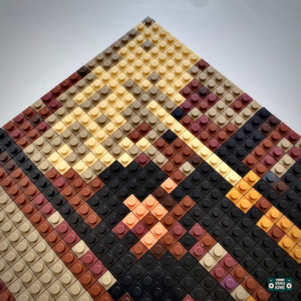 Headlines Buildable Brick Art