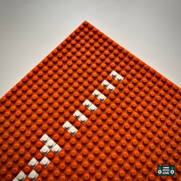 Pink Matter Buildable Brick Art