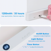 Smart LED Book Light – Bright Reading Anywhere You Go