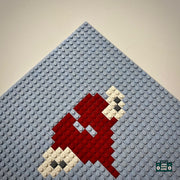 Heartless Buildable Brick Art