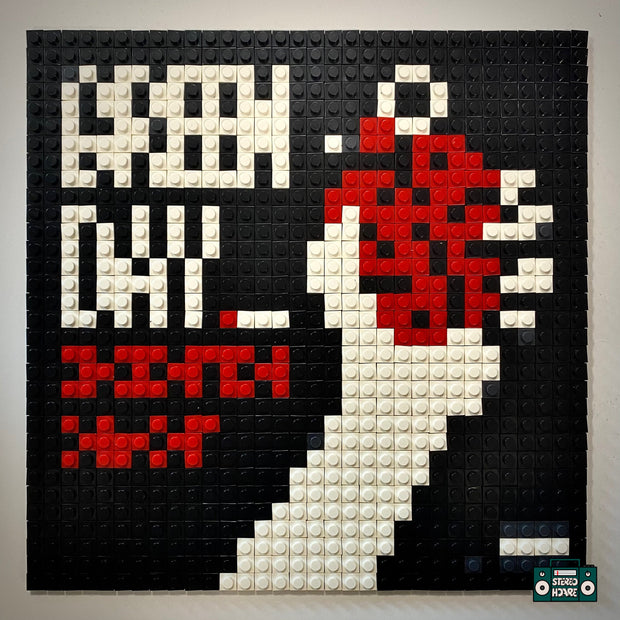 🎵 Music Brick Art Set – Build Your Own Album-Inspired Decor