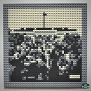 King Kunta Buildable Brick Art