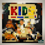 The Spins Buildable Brick Art