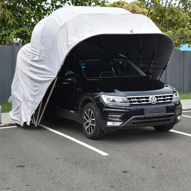 Electric Portable Foldable Car Canopy 🚗 — Smart Open & Close, Easy Protection for Your Vehicle