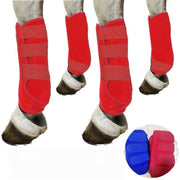 Quick-Wrap Ceramic Therapy Horse Leg Wraps | Black