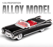 1959 Classic Pink Convertible - 1:24 Scale Pre-Assembled Model 🚗💖