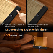 Smart LED Book Light – Bright Reading Anywhere You Go