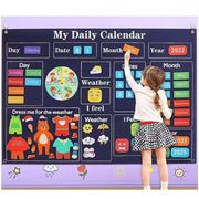 🦁 Zoo Animals Felt Board Story Set - 32 Pieces 🐘