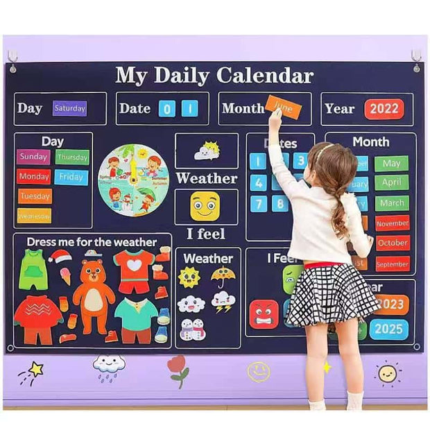 🦁 Zoo Animals Felt Board Story Set - 32 Pieces 🐘